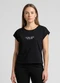 Infinita Cor - Blusa Feminina com Estampa Localizada Branco - variação: Preto