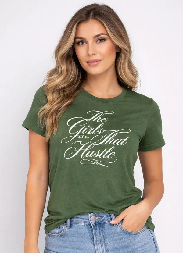 Infinita Cor - Blusa Feminina com Estampa Localizada Verde