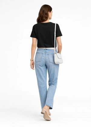 Infinita Cor - Blusa Feminina com Estampa Preto - INFINITA COR
