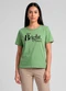 Infinita Cor - Blusa Feminina com Estampa Preto - variação: Verde