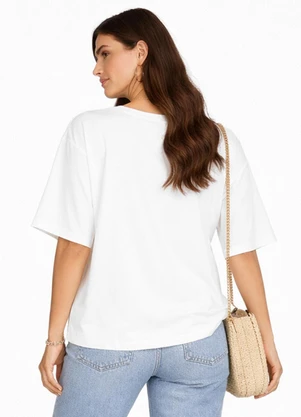 Infinita Cor - Blusa Feminina com Mangas Amplas Bege - INFINITA COR