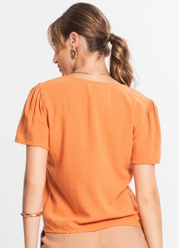 Select - Blusa Feminina Comfy Laranja 2