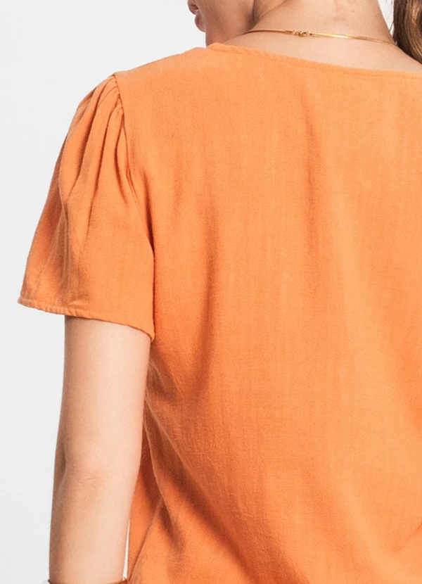 Select - Blusa Feminina Comfy Laranja 5