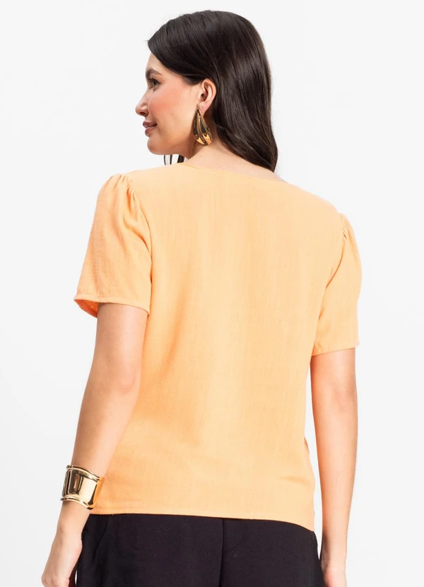 Select - Blusa Feminina Comfy Laranja 2