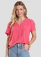 Select - Blusa Feminina Comfy Laranja - variação: Laranja