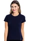 Rovitex - Blusa Feminina Cotton Leve Básica Marrom - variação: Azul