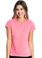 Rovitex - Blusa Feminina Cotton Leve Básica Bege - variação: Rosa