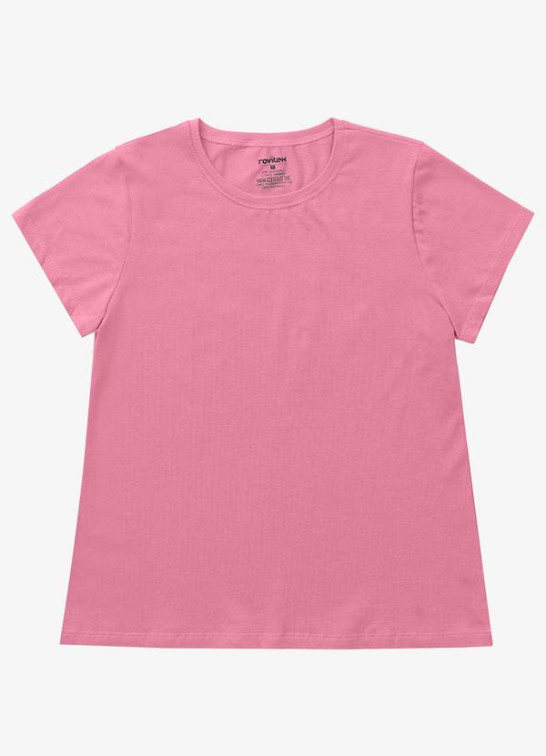 Rovitex - Blusa Feminina Cotton Leve Básica Rosa 4