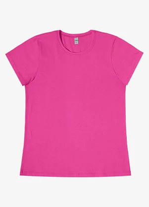 Rovitex - Blusa Feminina Cotton Leve Básica Rosa - ROVITEX