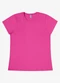 Rovitex - Blusa Feminina Cotton Leve Básica Rosa - variação: Rosa