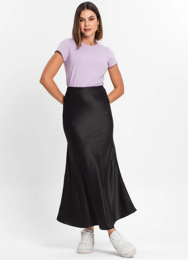 Rovitex - Blusa Feminina Cotton Leve Básica Roxo 3