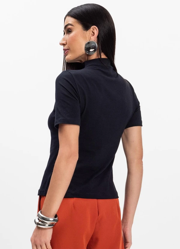 Select - Blusa Feminina Cotton Leve Preto 2