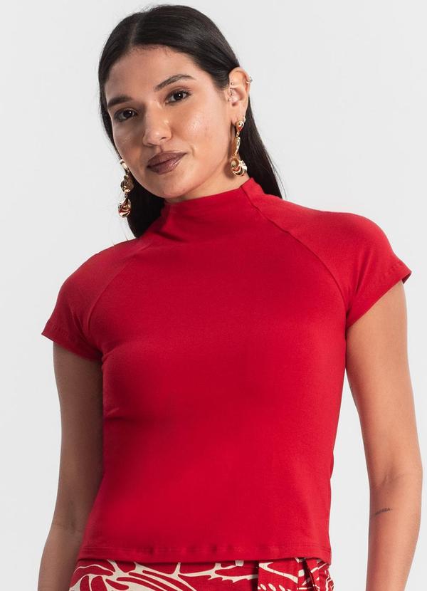 Rovitex - Blusa Feminina Cotton Vermelho