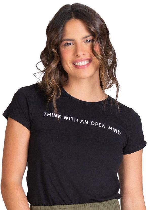 Infinita Cor - Blusa Feminina da Linha Preto
