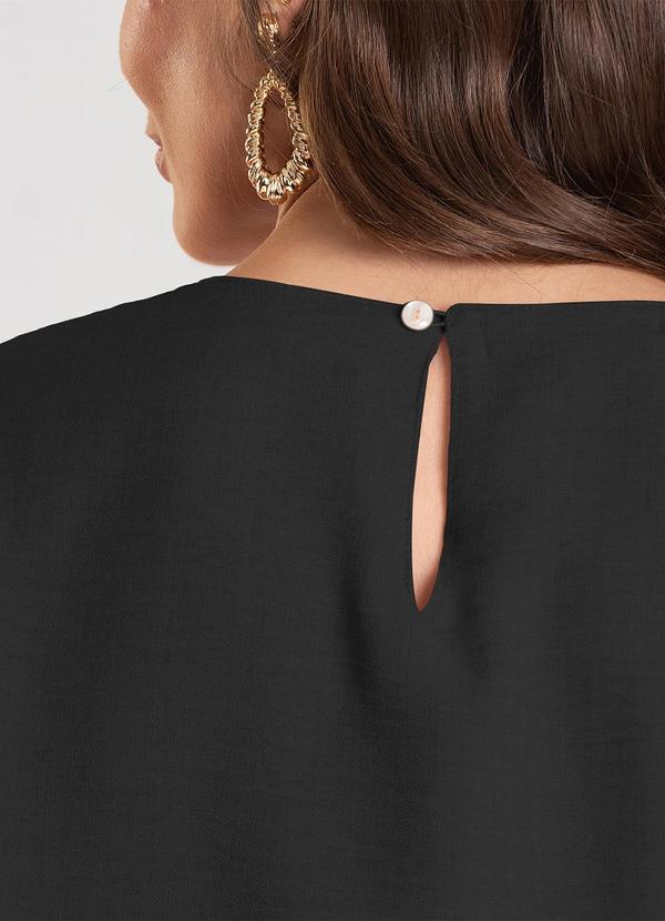 Dianna - Blusa Feminina de Tecido Preto 5