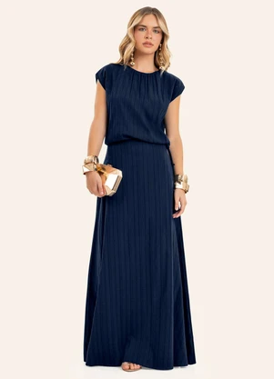 Endless - Blusa Feminina de Tricoline Azul - ENDLESS