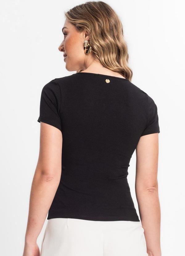 Endless - Blusa Feminina Decote Quadrado Preto 2