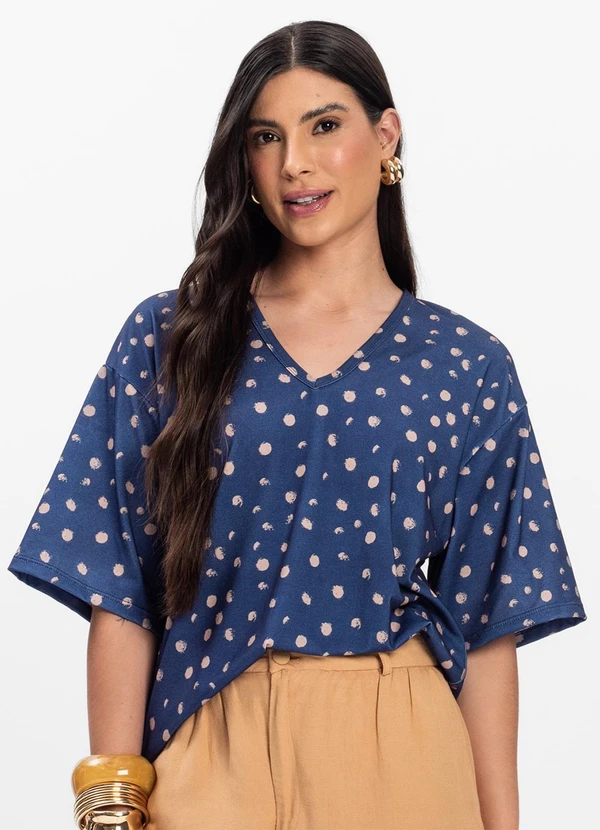Select - Blusa Feminina Devote V Roxo
