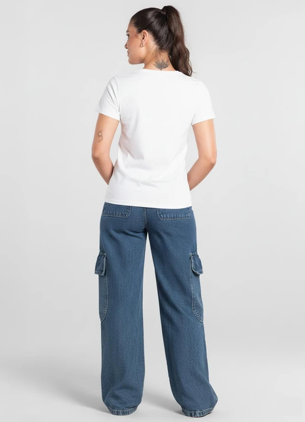 Just Basic - Blusa Feminina em Algodão Branco 4