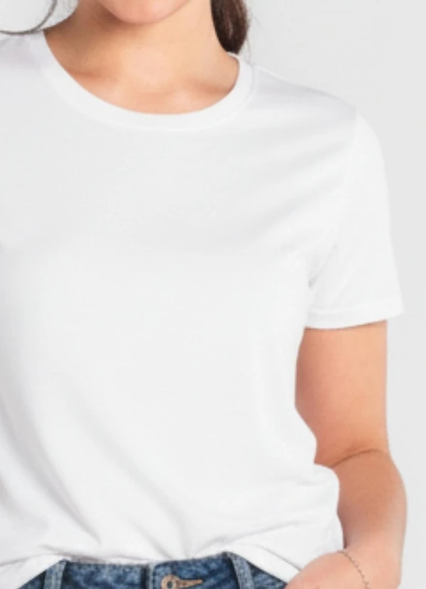 Just Basic - Blusa Feminina em Algodão Branco 5