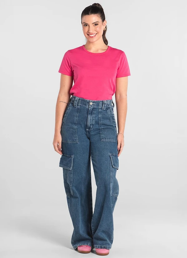 Just Basic - Blusa Feminina em Algodão Rosa 3