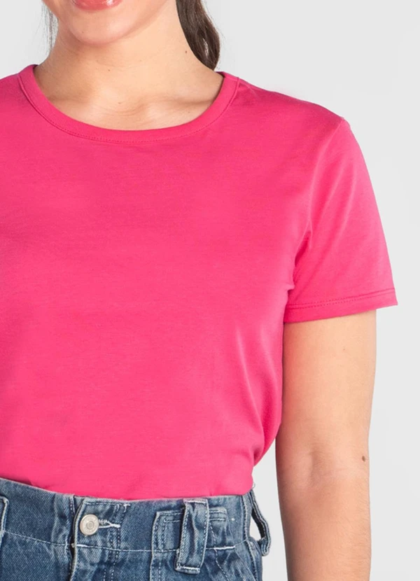 Just Basic - Blusa Feminina em Algodão Rosa 6