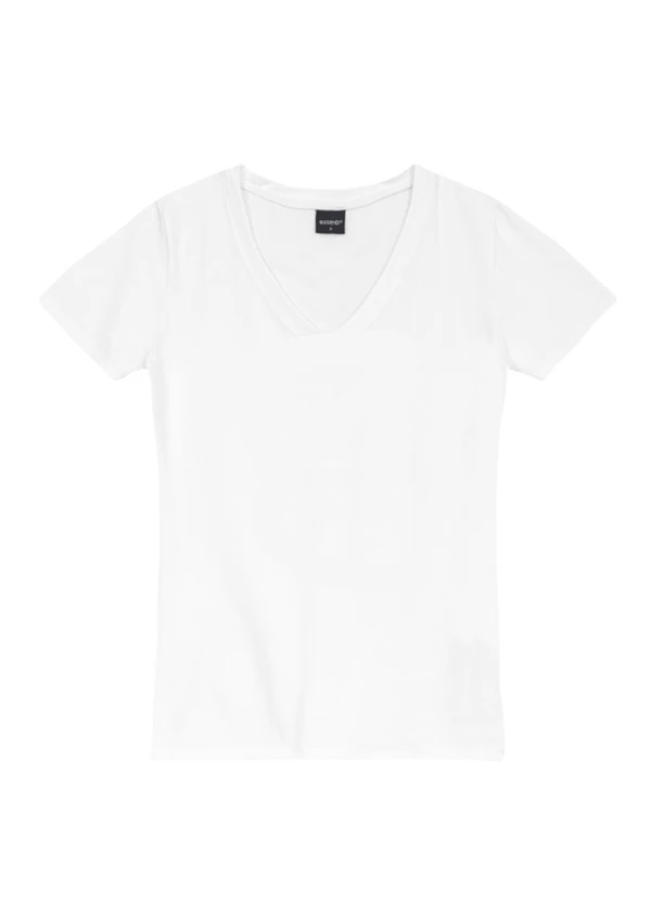 Essendi - Blusa Feminina em Cotton Branco