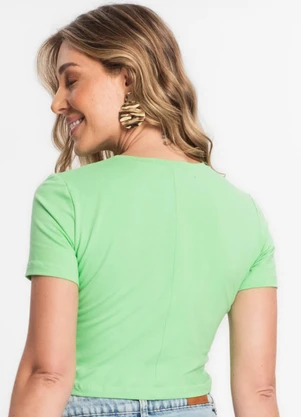 Endless - Blusa Feminina em Cotton Leve Verde - ENDLESS