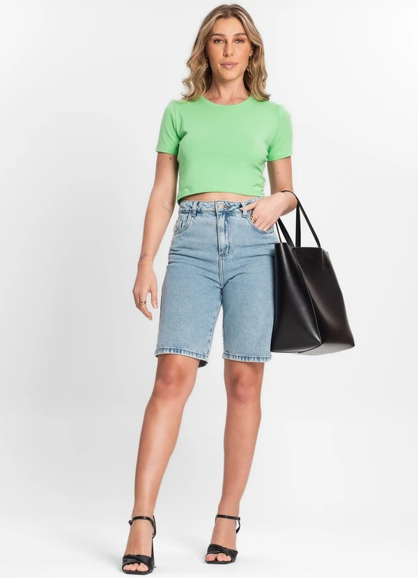 Endless - Blusa Feminina em Cotton Leve Verde 3