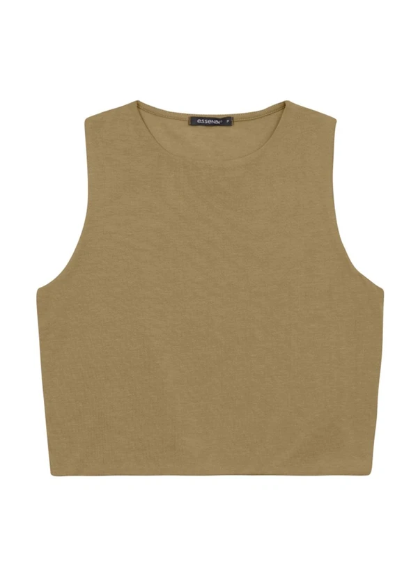 Essendi - Blusa Feminina em Cotton Marrom 4