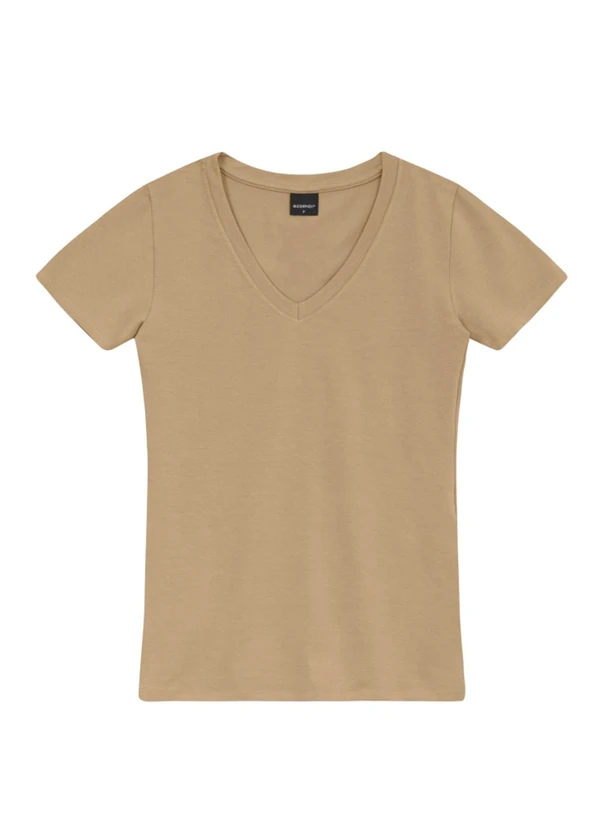 Essendi - Blusa Feminina em Cotton Marrom