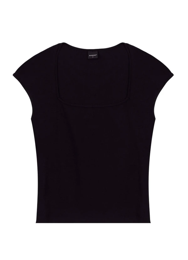 Essendi - Blusa Feminina em Cotton Preto 3