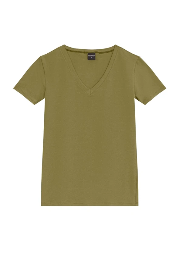 Essendi - Blusa Feminina em Cotton Verde