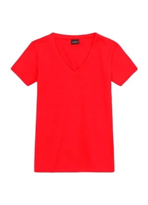 Essendi - Blusa Feminina em Cotton Vermelho - ESSENDI