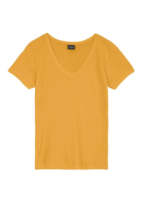 Essendi - Blusa Feminina em Malha Amarelo