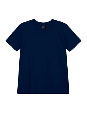 Essendi - Blusa Feminina em Malha Azul - ESSENDI