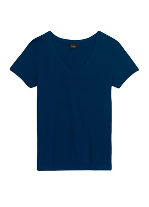 Essendi - Blusa Feminina em Malha Azul - ESSENDI