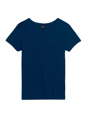 Essendi - Blusa Feminina em Malha Azul - ESSENDI