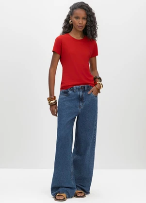 Essendi - Blusa Feminina em Malha  Bordô - ESSENDI