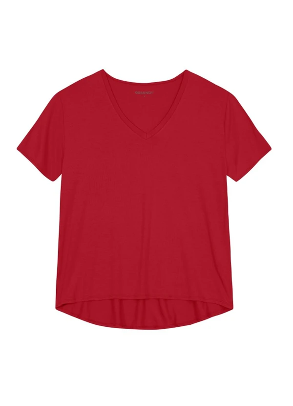 Essendi - Blusa Feminina em Malha Vermelho