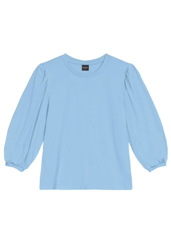 Essendi - Blusa Feminina em Malha Comfort Azul 4