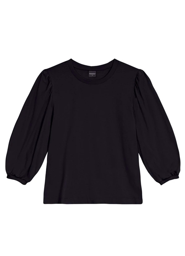 Essendi - Blusa Feminina em Malha Comfort Preto 3