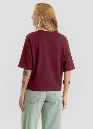 Dianna - Blusa Feminina em Malha Cotton Leve Vermelho - DIANNA