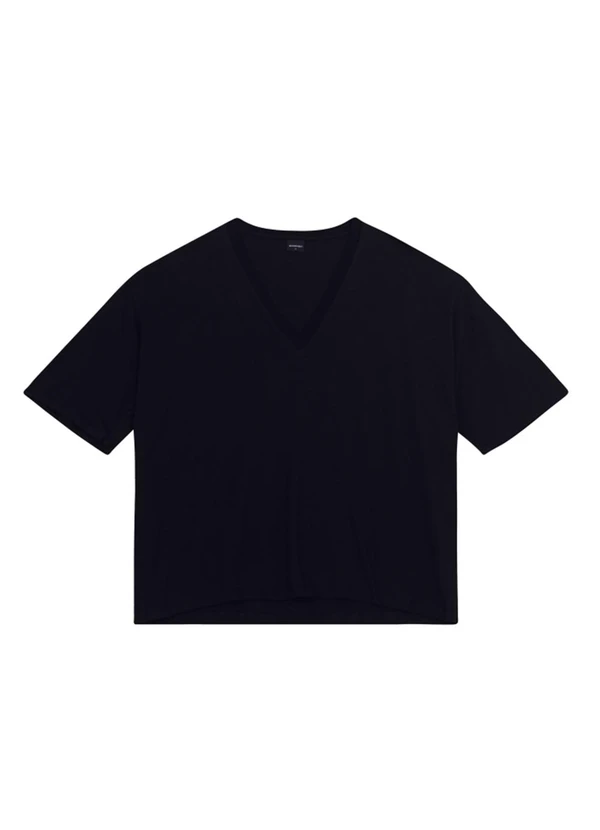 Essendi - Blusa Feminina em Malha Preto