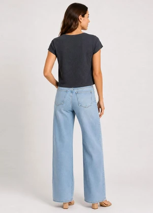 Infinita Cor - Blusa Feminina em Malha Tapirus Cinza - INFINITA COR