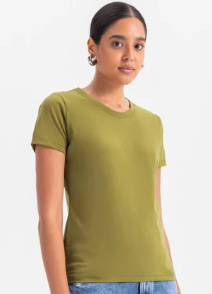 Essendi - Blusa Feminina em Malha  Verde - ESSENDI