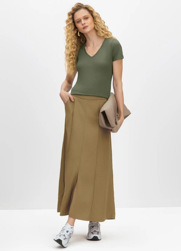Essendi - Blusa Feminina em Malha Verde