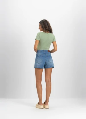 Essendi - Blusa Feminina em Malha Verde - ESSENDI