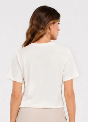 Endless - Blusa Feminina em Malha Visco Premiere Bege - ENDLESS