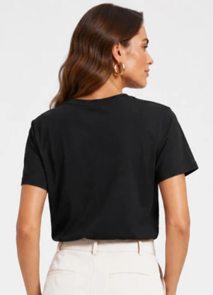 Rovitex - Blusa Feminina em Malha Visco Premiere Preto - ROVITEX